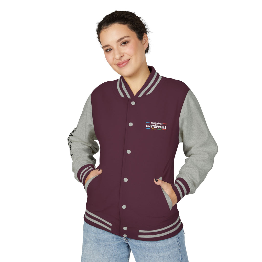 UNSTOPPABLE Heavyweight Letterman Jacket