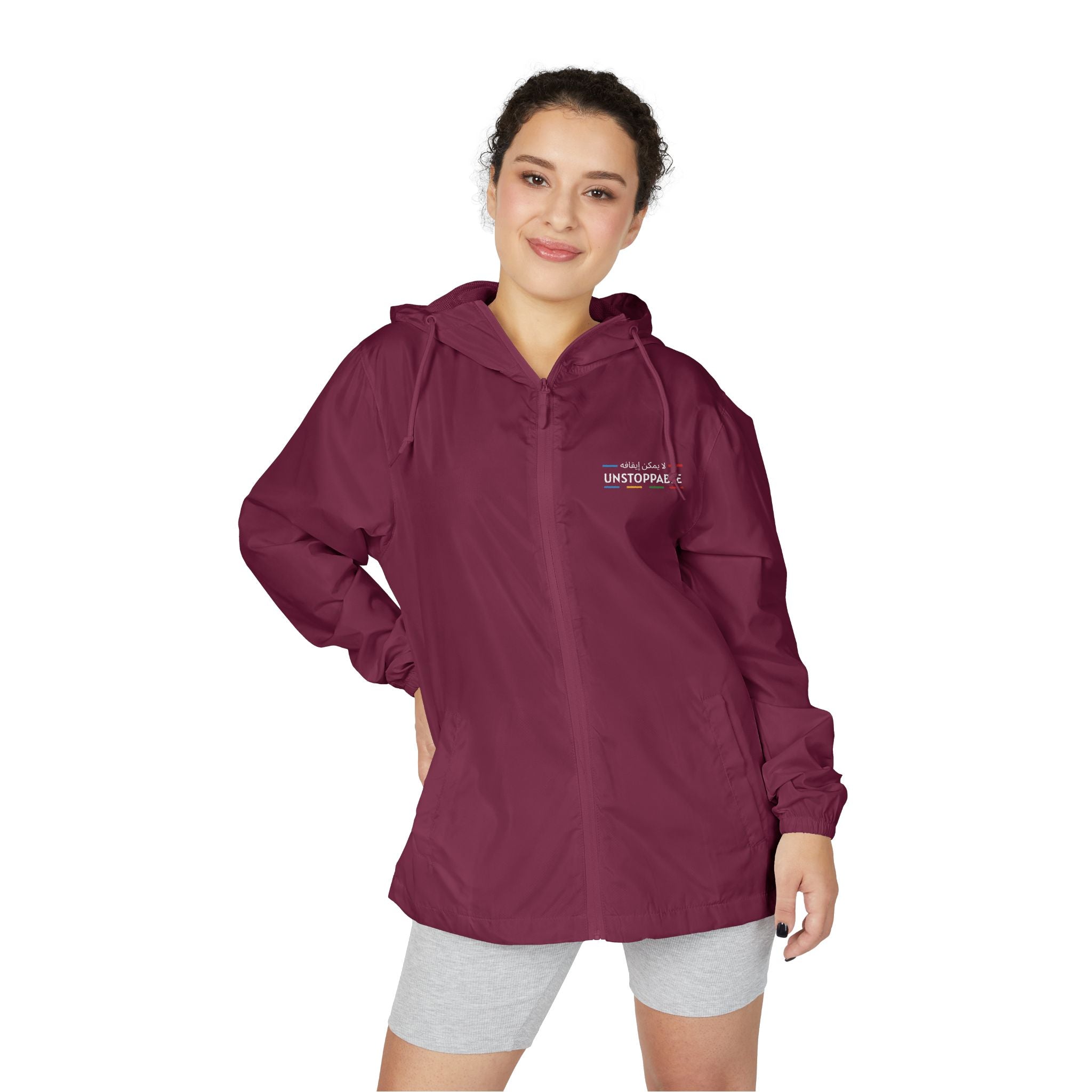 UNSTOPPABLE Full-Zip Windbreaker Jacket