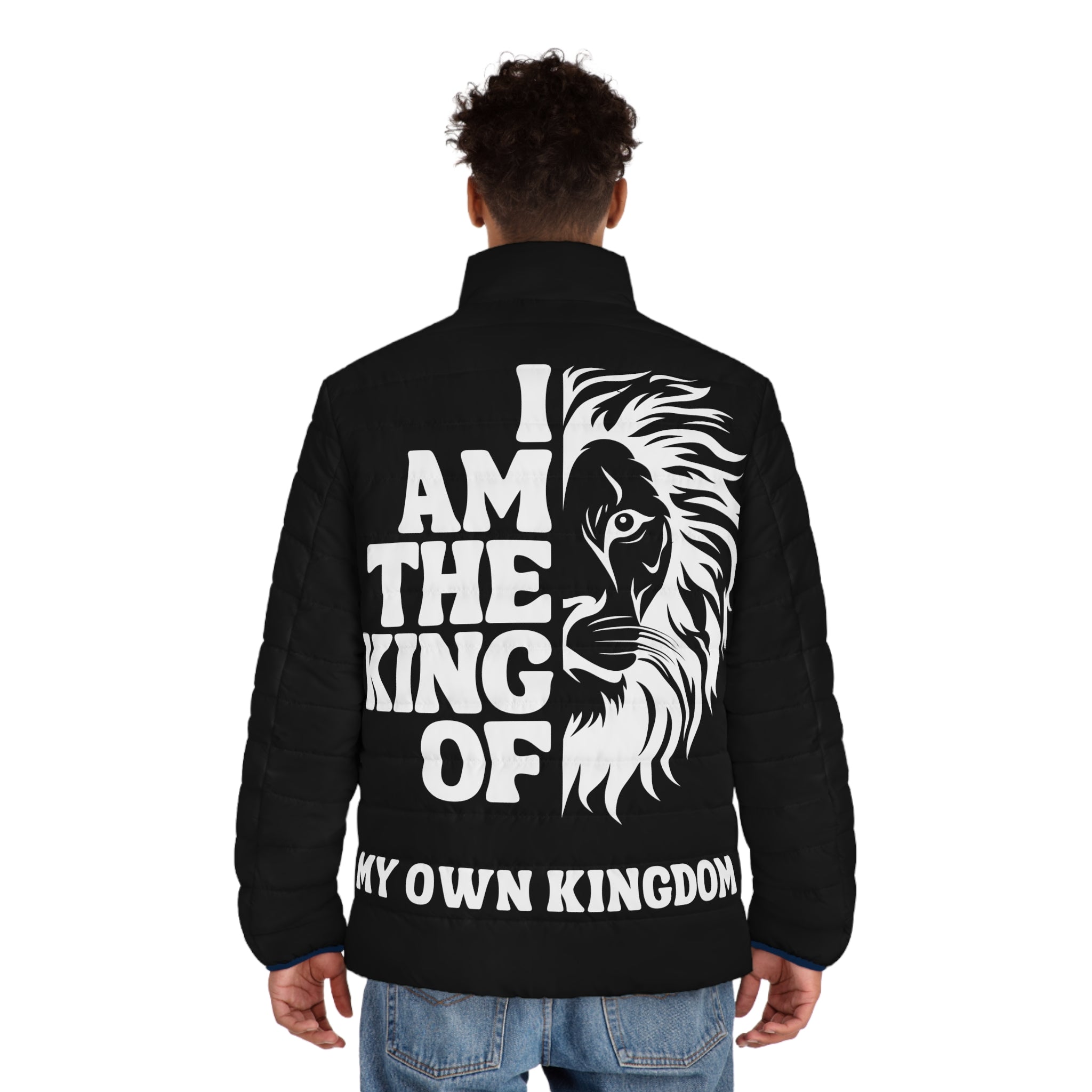 UNSTOPPABLE Men's Puffer Jacket (AOP)