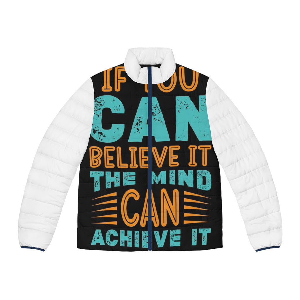 UNSTOPPABLE Men's Puffer Jacket (AOP)