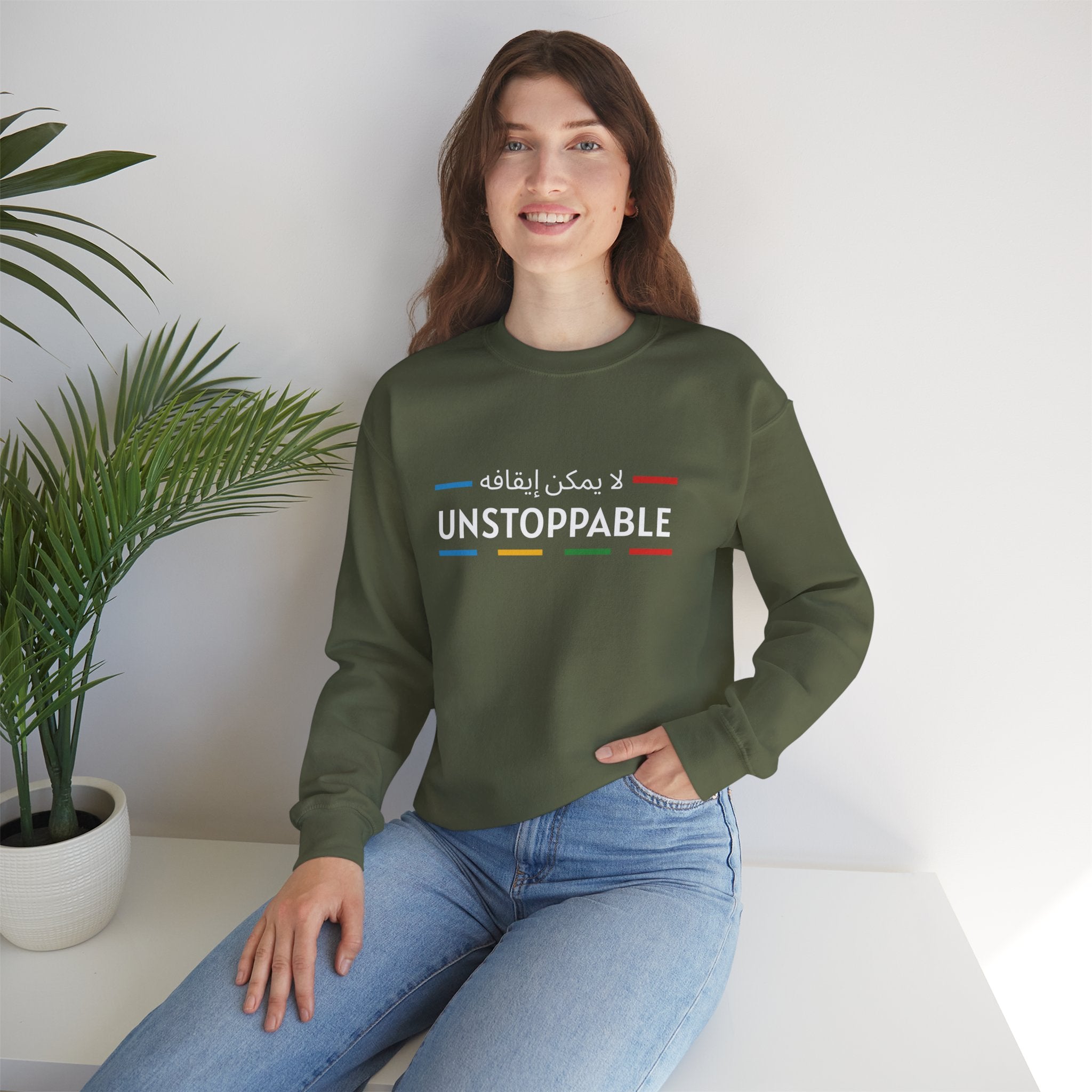 UNSTOPPABLE™ Motivational Crewneck Sweatshirt