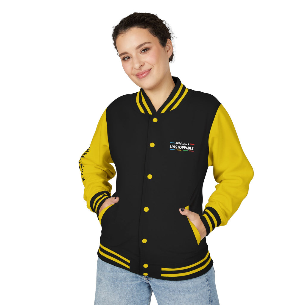 UNSTOPPABLE Heavyweight Letterman Jacket
