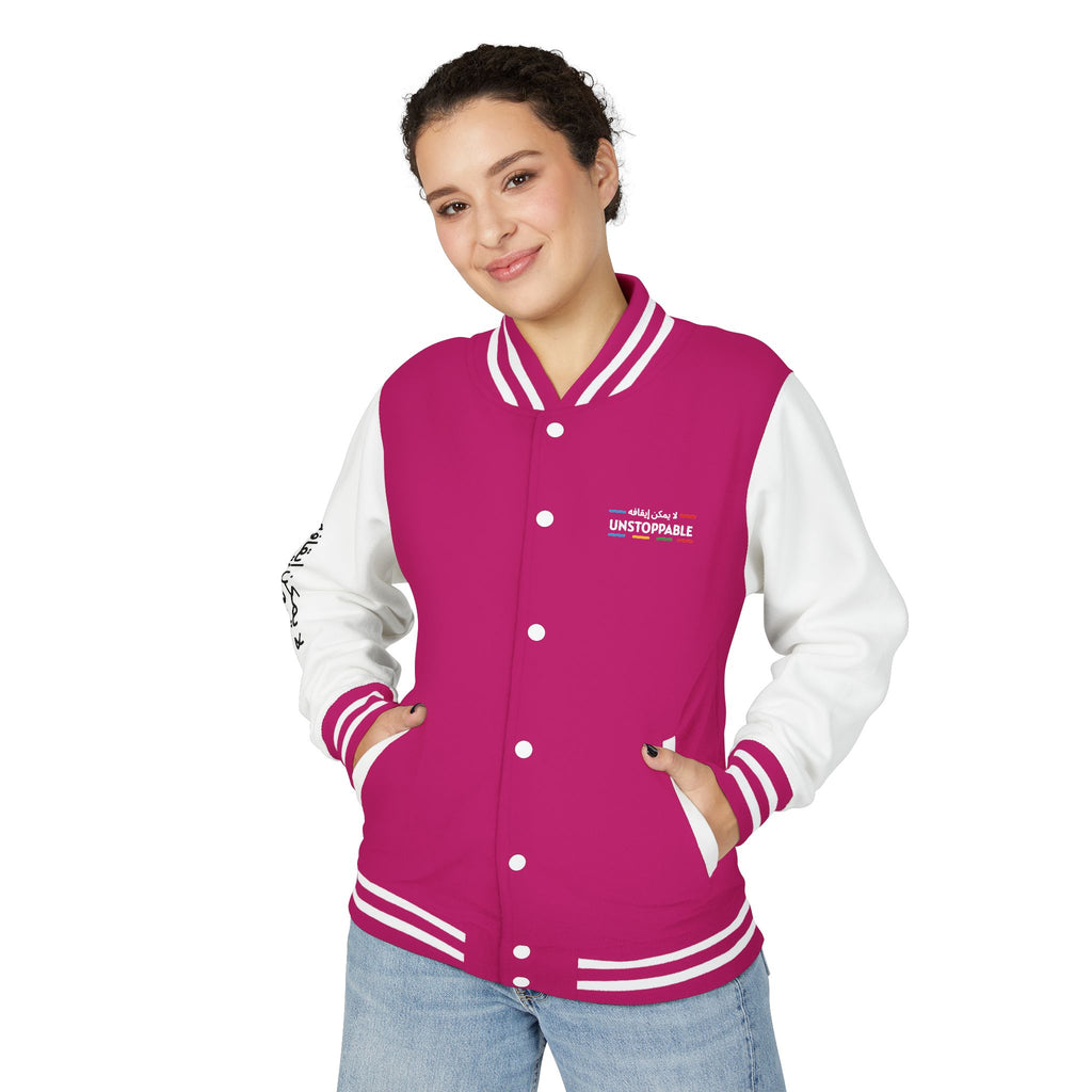 UNSTOPPABLE Heavyweight Letterman Jacket