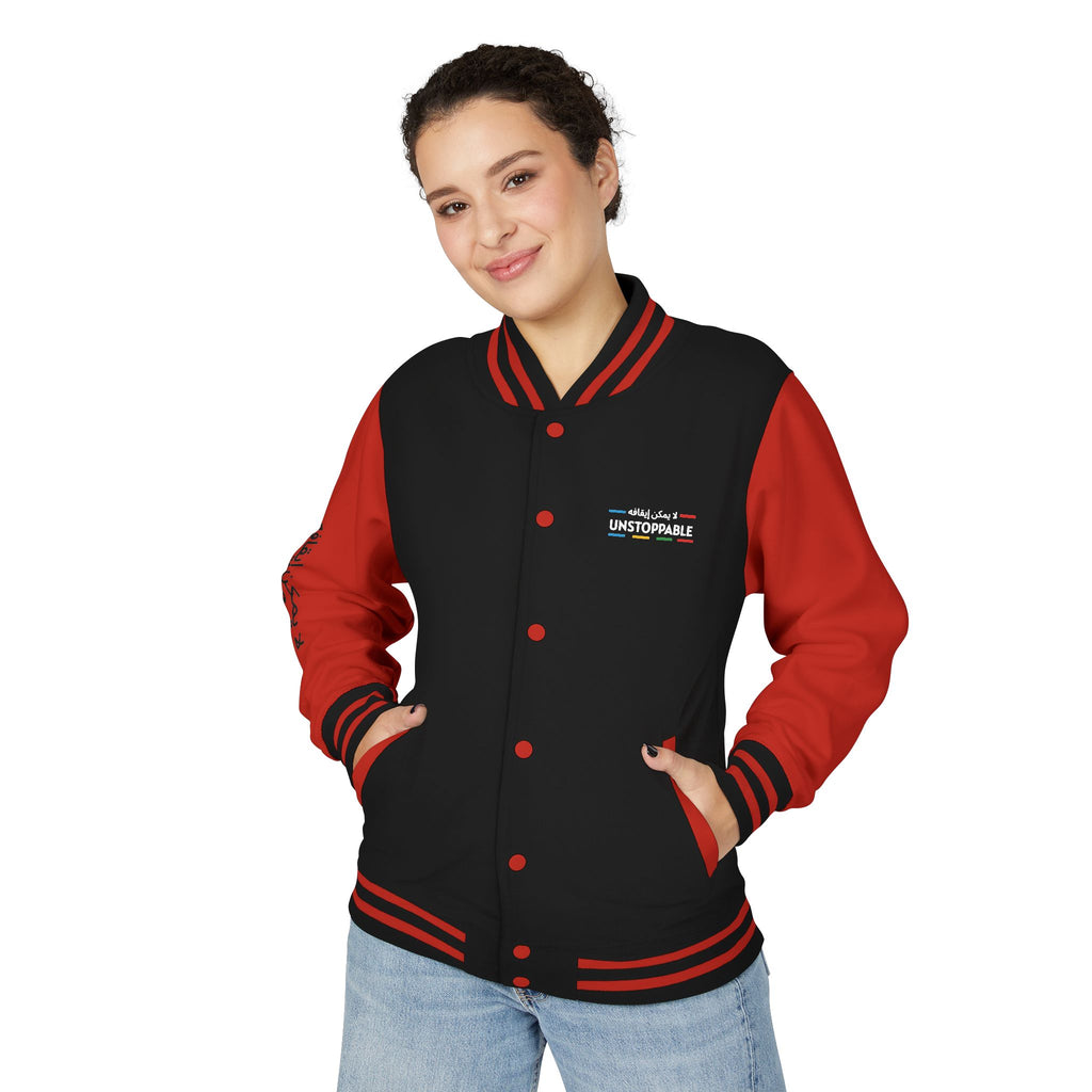 UNSTOPPABLE Heavyweight Letterman Jacket