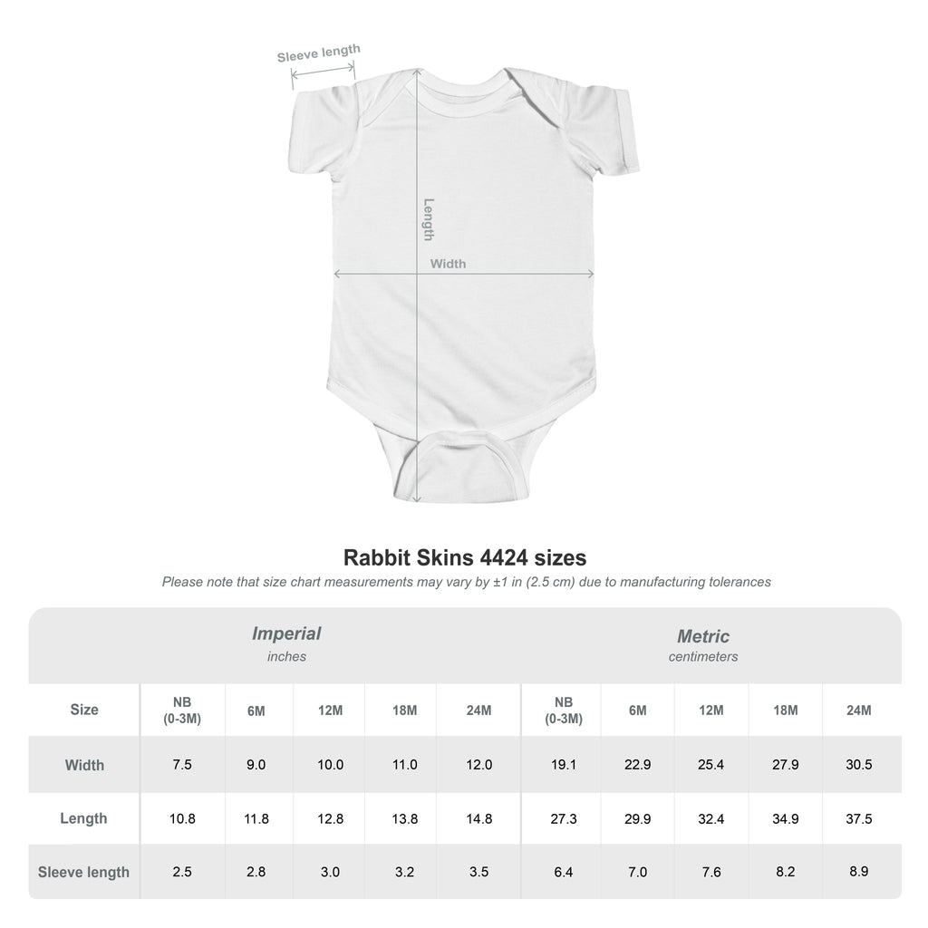 UNSTOPPABLE infant Jersey Bodysuit