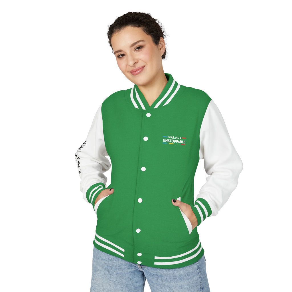 UNSTOPPABLE Heavyweight Letterman Jacket