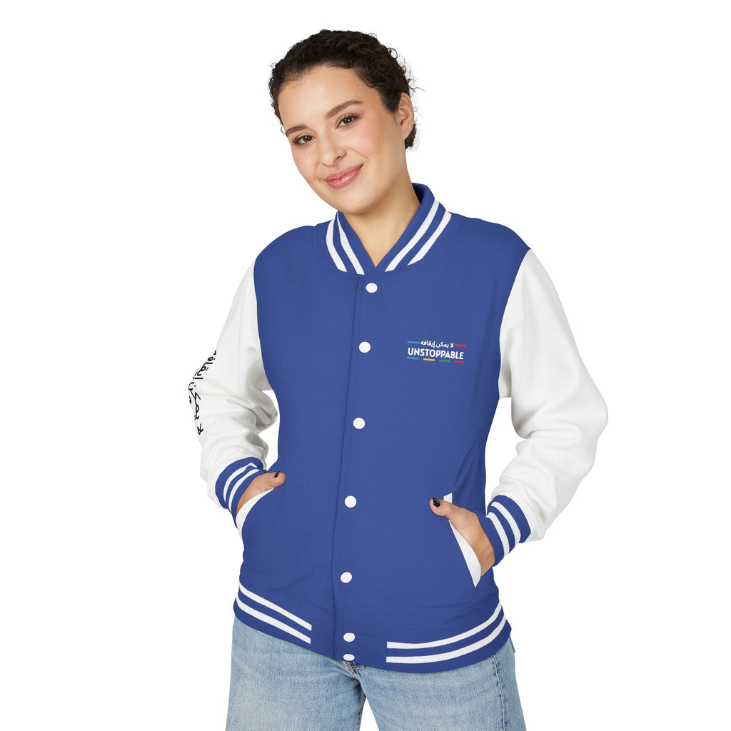 UNSTOPPABLE Heavyweight Letterman Jacket