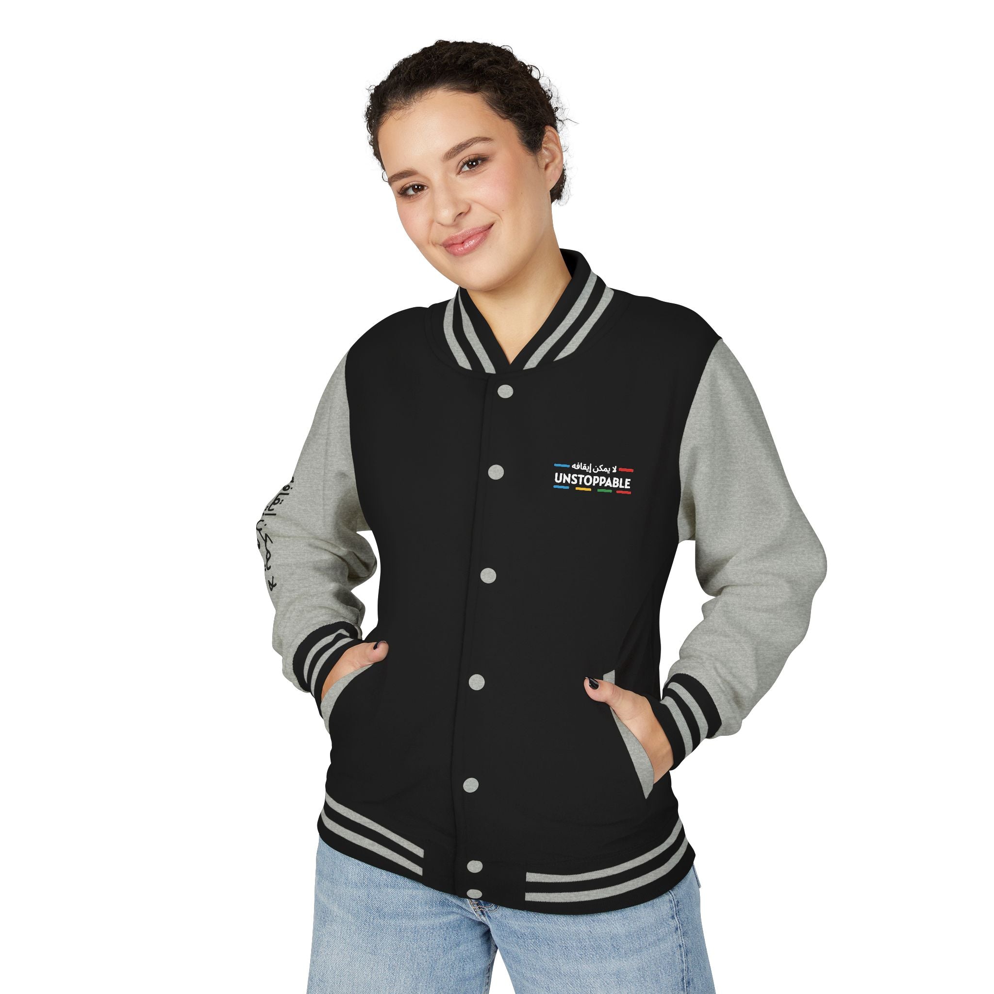 UNSTOPPABLE Heavyweight Letterman Jacket