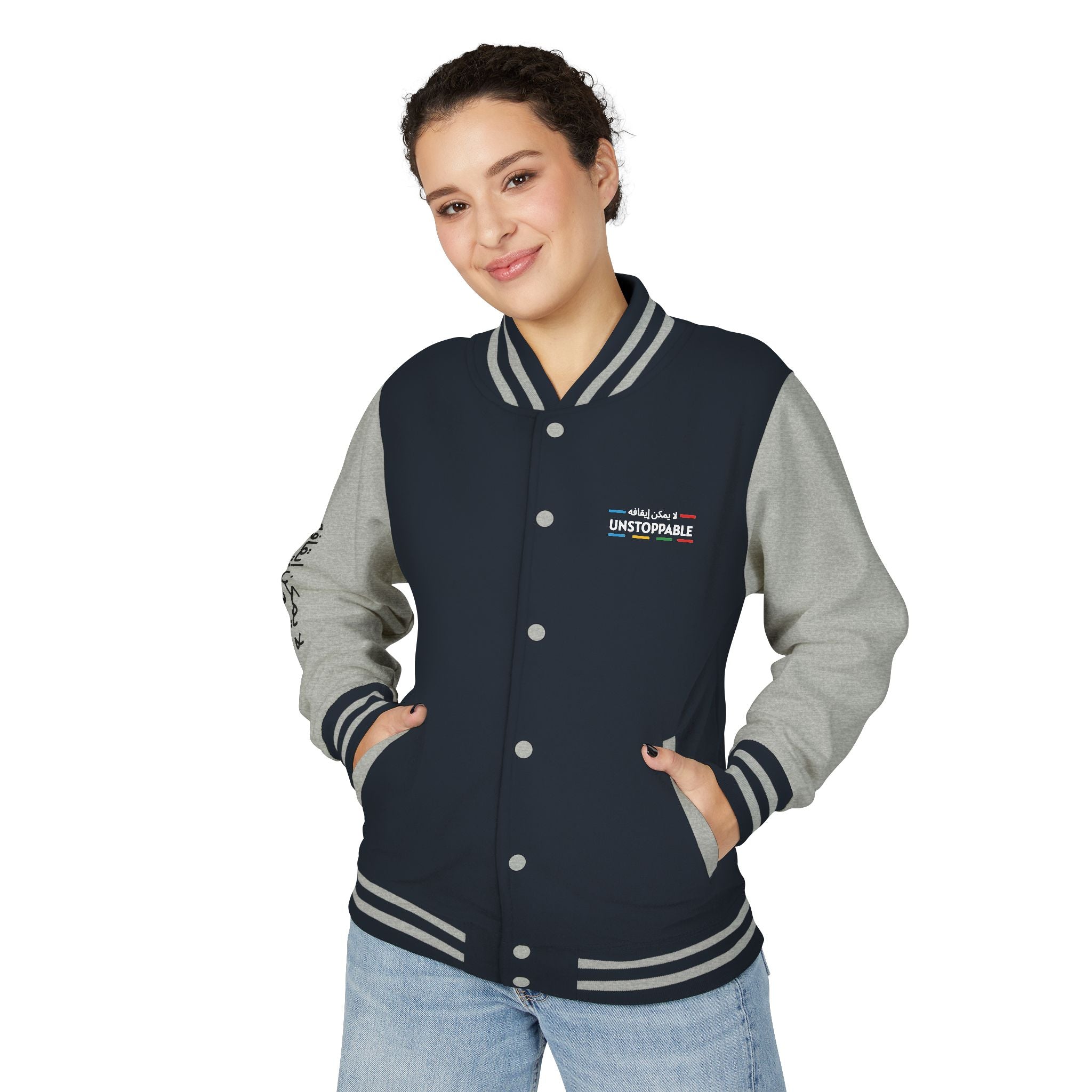 UNSTOPPABLE Heavyweight Letterman Jacket